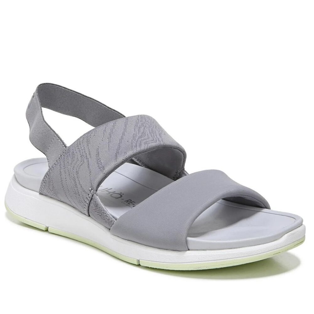 Ryka Womens Trance Slip On Ankle Strap Slingback Sandals (WIDE)